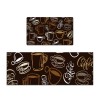 Durable non slip floor mat leather kitchen floor mat wash free oil proof Waterproof PVC floor mat kitchen