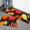 Modern simple floor mat leather kitchen floor mat wash free PVC floor mat kitchen floor mat waterproof