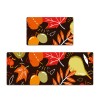Modern simple floor mat leather kitchen floor mat wash free PVC floor mat kitchen floor mat waterproof