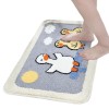 Cartoon bathroom bathroom water absorption non slip floor mat bedroom children's room carpet lovely little duck into the door mat