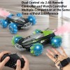 Spray light stunt remote control car four-wheel drive off-road gesture sensor remote control car children's toy