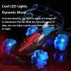 Spray light stunt remote control car four-wheel drive off-road gesture sensor remote control car children's toy