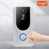 Visual doorbell intelligent graffiti wireless WiFi low power Hd 1080p remote monitoring Tuya intercom doorbell