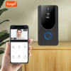 Visual doorbell intelligent graffiti wireless WiFi low power Hd 1080p remote monitoring Tuya intercom doorbell