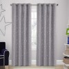 Environmental protection thickened shading curtain cloth heat insulation ring Star printing children's bedroom finished curtain