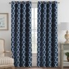 Environmental protection thickened shading curtain cloth thermal insulation Moroccan printing bedroom living room Nordic finished curtain