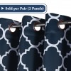 Environmental protection thickened shading curtain cloth thermal insulation Moroccan printing bedroom living room Nordic finished curtain