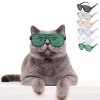 Spot pet glasses dog Teddy personality funny Halloween accessories blinds cat glasses