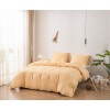 Dense pattern seersucker three piece set craft duvet cover bedding home textile
