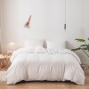 Dense pattern seersucker three piece set craft duvet cover bedding home textile