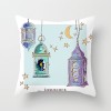 4pcs Ramadan pillow case polyester pillow case Ramadan careem