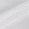 Linen blended semi transparent curtain cloth living room bedroom hanging curtain solid color light luxury finished fabric curtain window screen