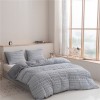 Seersucker three piece set duvet cover bedding home textile