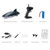 wish2.4G simulation shark remote control boat high-speed and long-lasting endurance children's electric water boat toy boat