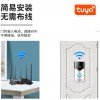 Wireless doorbell graffiti smart home 1080p dark night vision remote monitoring low-power intercom visual doorbell