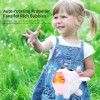 Automatic bubble blowing, one-button bubble making, electric bubble machine, children's toy, party, Christmas gift