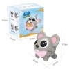 Automatic bubble blowing, one-button bubble making, electric bubble machine, children's toy, party, Christmas gift