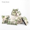 Nordic short plush digital printing pillow cover tropical rain forest style home style board room decorative pillow cushion