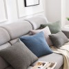 Nordic solid color lamb cashmere plush pillow back cushion bedside sofa pillow Teddy cashmere pillow cover cushion cover