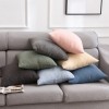 Nordic solid color lamb cashmere plush pillow back cushion bedside sofa pillow Teddy cashmere pillow cover cushion cover