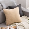 Nordic solid color lamb cashmere plush pillow back cushion bedside sofa pillow Teddy cashmere pillow cover cushion cover