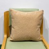 Nordic solid color lamb cashmere plush pillow back cushion bedside sofa pillow Teddy cashmere pillow cover cushion cover
