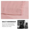 Linen window screen is translucent and impenetrable. Modern simple pure color American finished window screen living room children's curtain