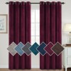 High grade shading and sound insulation finished curtain Nordic flannelette curtain opaque children's living room curtain finished product