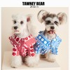 Dog clothes spring and summer thin lotus leaf shirt Teddy Chenery Bomei French fighting dog cat pet clothes