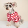 Dog clothes spring and summer thin lotus leaf shirt Teddy Chenery Bomei French fighting dog cat pet clothes