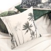 American country retro Plush printed pillow cover living room sofa pillow cushion light luxury model room pillow