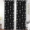 Hot silver shading cloth high-grade shading curtain finished perforated curtain American children's bedroom style curtain cloth