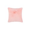 Modern simple Plush solid color pillow cushion imitation rabbit hair pillow bedside pillow cover waist cushion sofa waist pillow
