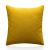 Home Lisi velvet pillow case simple solid color sofa pillow case office cushion cover
