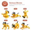 Intelligent remote control robot dog early education children's toy parent-child interaction programmable inverted demonstration simulation dog