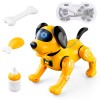 Intelligent remote control robot dog early education children's toy parent-child interaction programmable inverted demonstration simulation dog