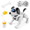 Intelligent remote control robot dog early education children's toy parent-child interaction programmable inverted demonstration simulation dog