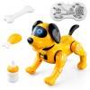 Intelligent remote control robot dog early education children's toy parent-child interaction programmable inverted demonstration simulation dog