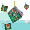 BBSKY Guess the cloth book can be washed, not torn, interactive colorful English cloth book manufacturer