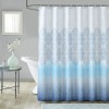 Bathroom curtain waterproof thickened polyester shower curtain European digital shower curtain bathroom partition curtain customization