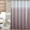 Bathroom curtain waterproof thickened polyester shower curtain European digital shower curtain bathroom partition curtain customization