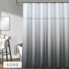 Bathroom curtain waterproof thickened polyester shower curtain European digital shower curtain bathroom partition curtain customization