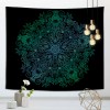 Mandala tapestry bedroom decorative cloth ins style simple art Bohemian hanging cloth live broadcast background cloth