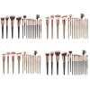 The magic boat 15 giant makeup brush sets, beauty tools 15 Eye Brush long handle wood handle foundation brush.