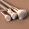The magic boat 15 giant makeup brush sets, beauty tools 15 Eye Brush long handle wood handle foundation brush.