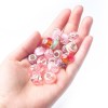 Hot cartoon pink set diy handmade jewelry children's bracelet women exquisite gift box gift bracelet