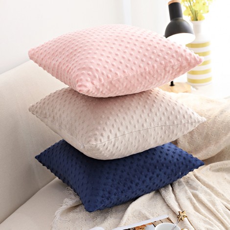 Doudou pillow linen sofa pillow Doudou velvet backrest pillow sleeping pillow