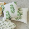 Leaf pillow cover sofa cushion nap cushion waist cushion cover pillow cover seat cushion cover