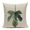 Leaf pillow cover sofa cushion nap cushion waist cushion cover pillow cover seat cushion cover