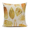 Leaf pillow cover sofa cushion nap cushion waist cushion cover pillow cover seat cushion cover